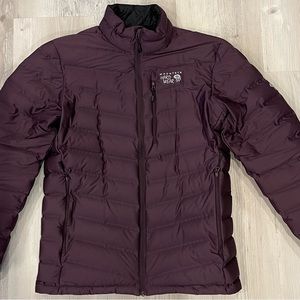 Mountain Hardwear Stretch Down 750 Jacket - men’s / plum / medium